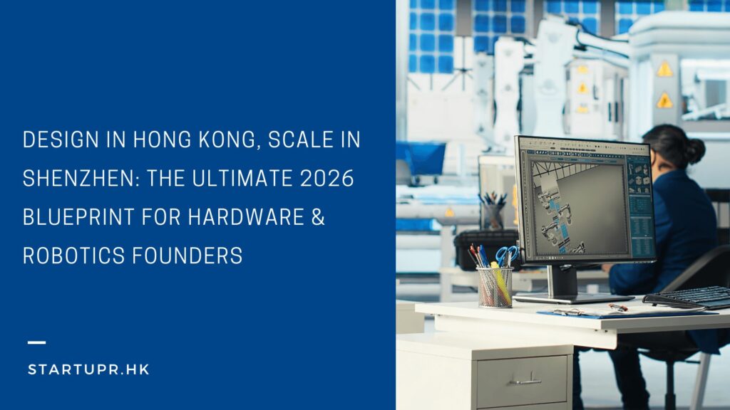 Design in Hong Kong, Scale in Shenzhen: The Ultimate 2026 Blueprint for Hardware & Robotics Founders